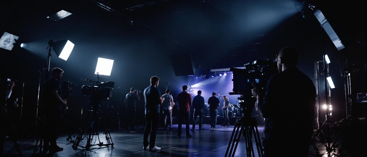 女神视频拍摄现场